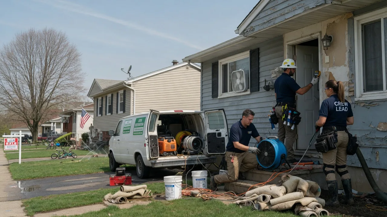 Flood Cleanup in Penfield, PA near me